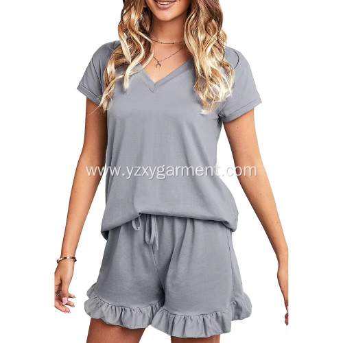 Cotton Comfortable Knitted Women's Pajamas